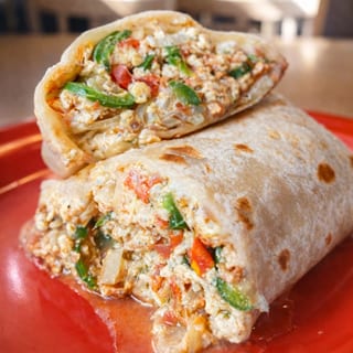 Huevos a La Mexicana Burrito
