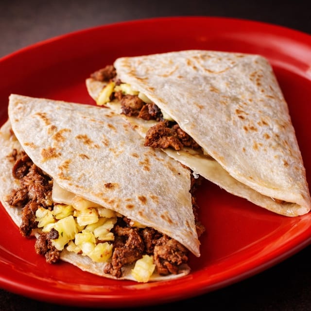 Quesadilla with Meat.