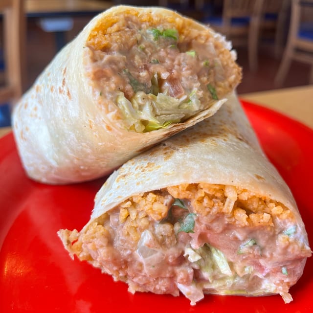 Vegetarian Burrito.