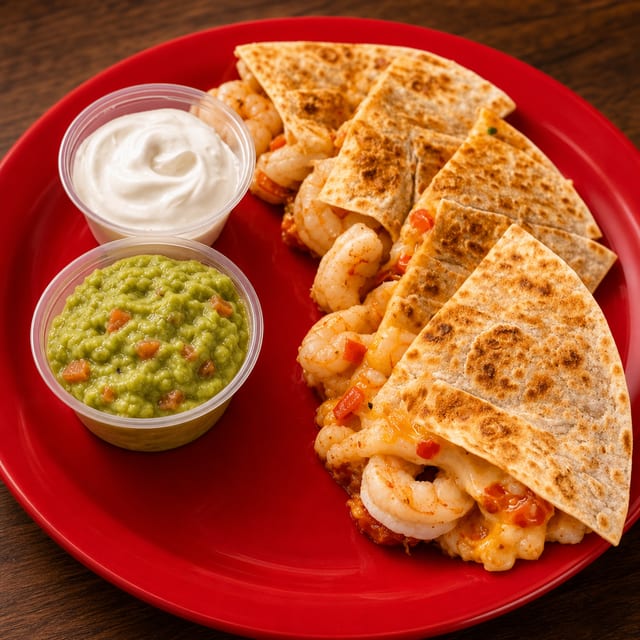 Shrimp Quesadilla.