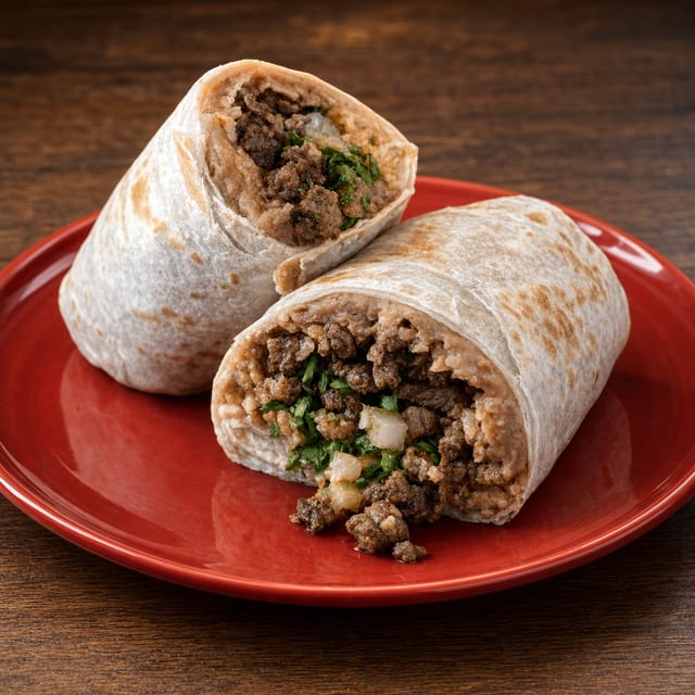 Classic Burrito.