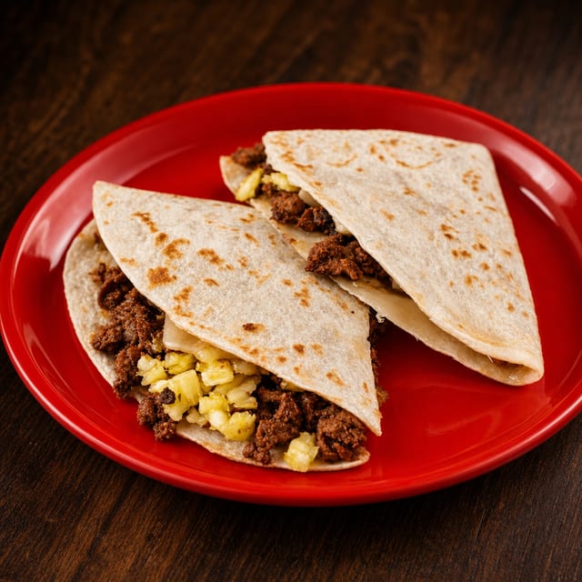 Quesadilla with Meat.