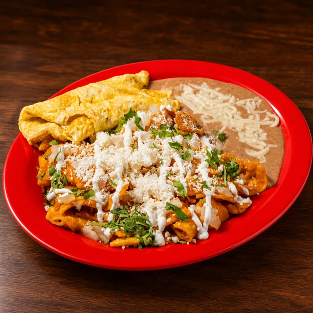 Chilaquiles Plate.