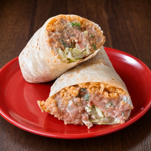 Vegetarian Burrito.