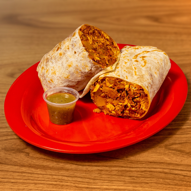 Chorizo & Egg Burrito.