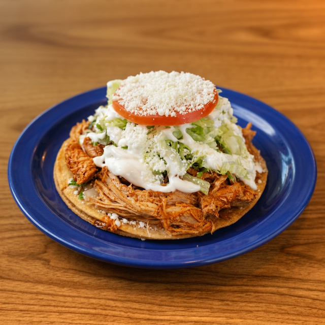 Tostada De Carne.