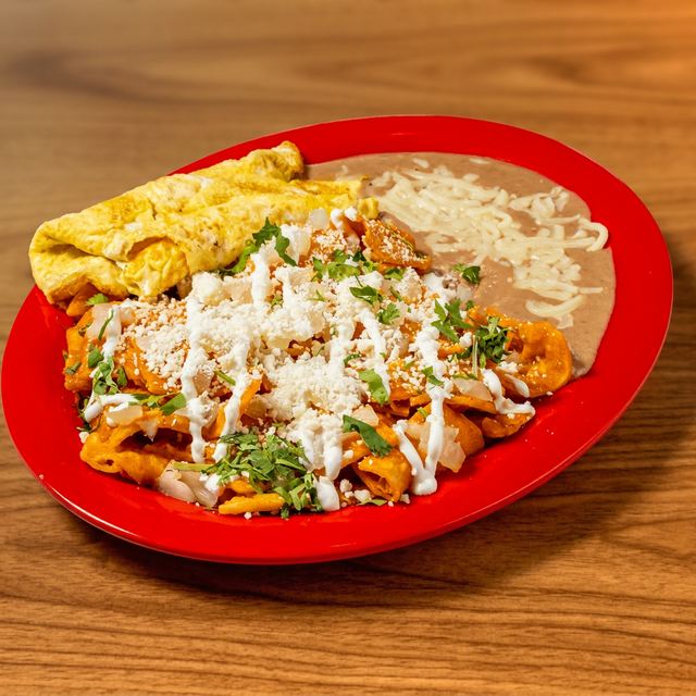 Chilaquiles Plate.