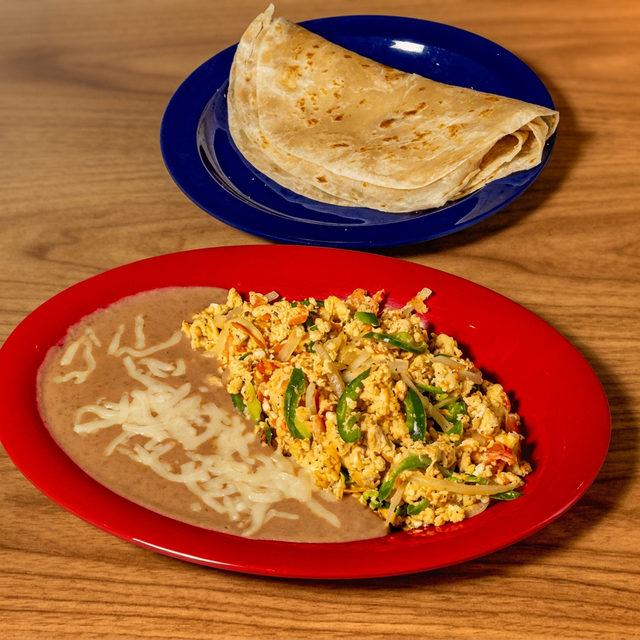 Huevos a La Mexicana.